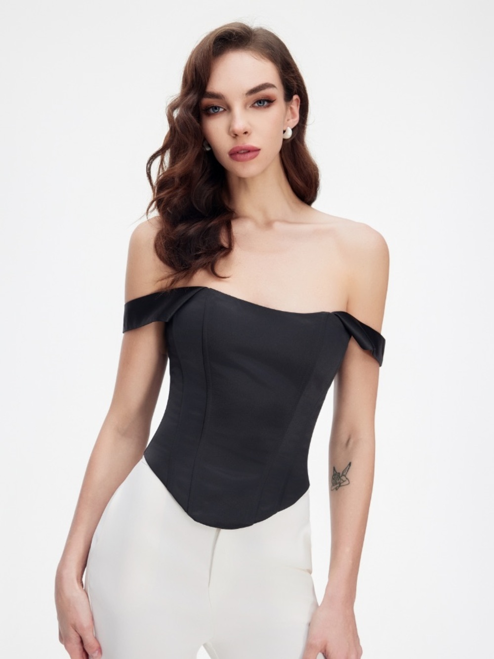 PERFECT CORSET NY Square-Neck Corset Top size small